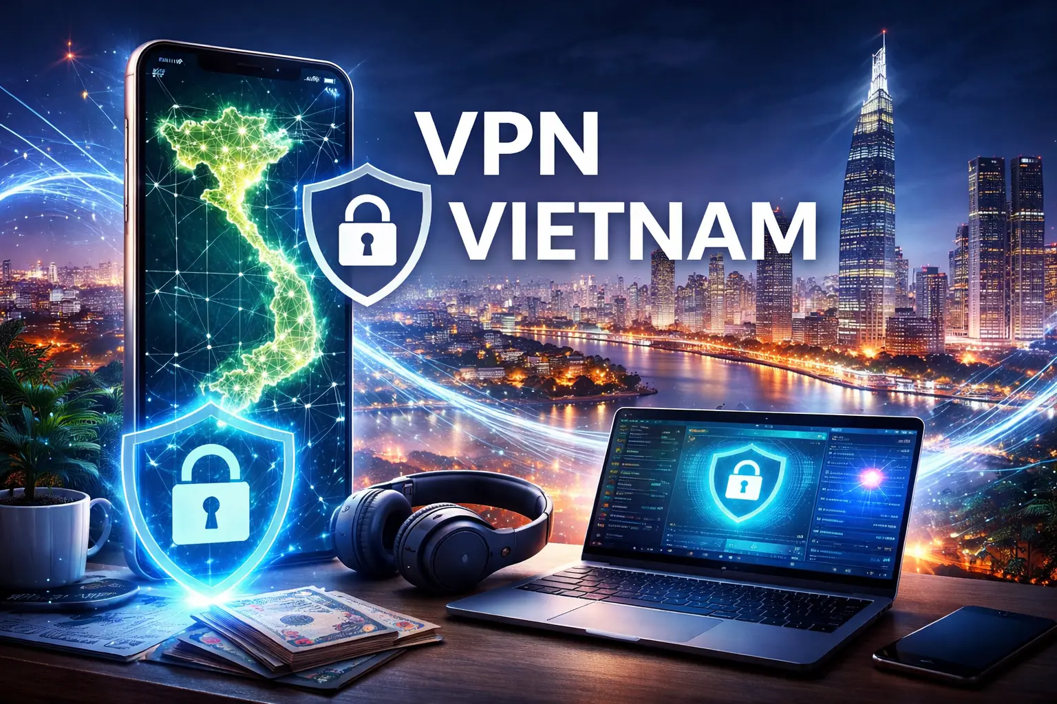 VPN Vietnam sichere Verbindung und Internetzugang in Vietnam