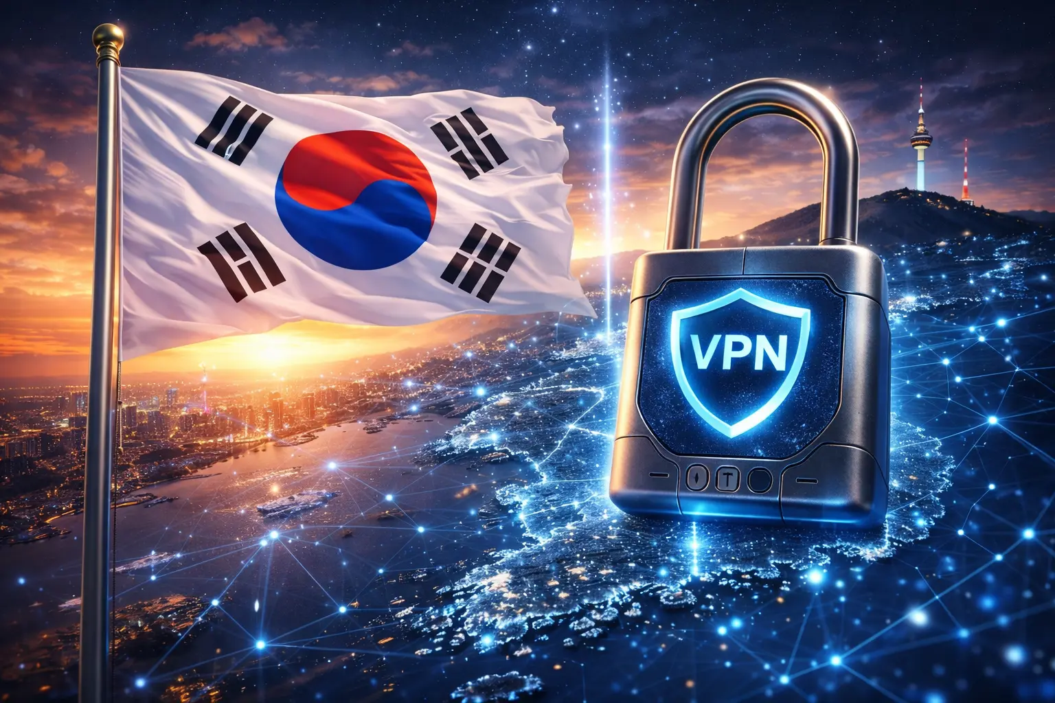 VPN Korea sichere Internetverbindung